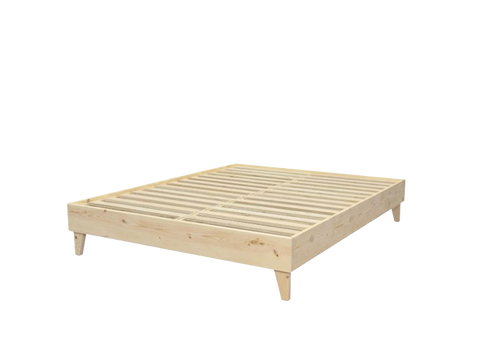 The Rustic Wooden Bed