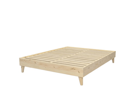 The Rustic Wooden Bed