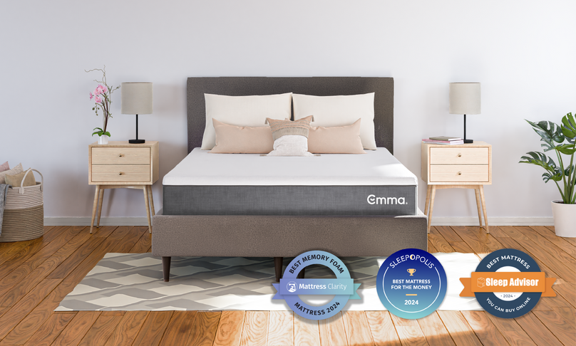 Pack 2 Almohadas Emma Confort, King Size 40X80 cm, Microfibra Aerosoft